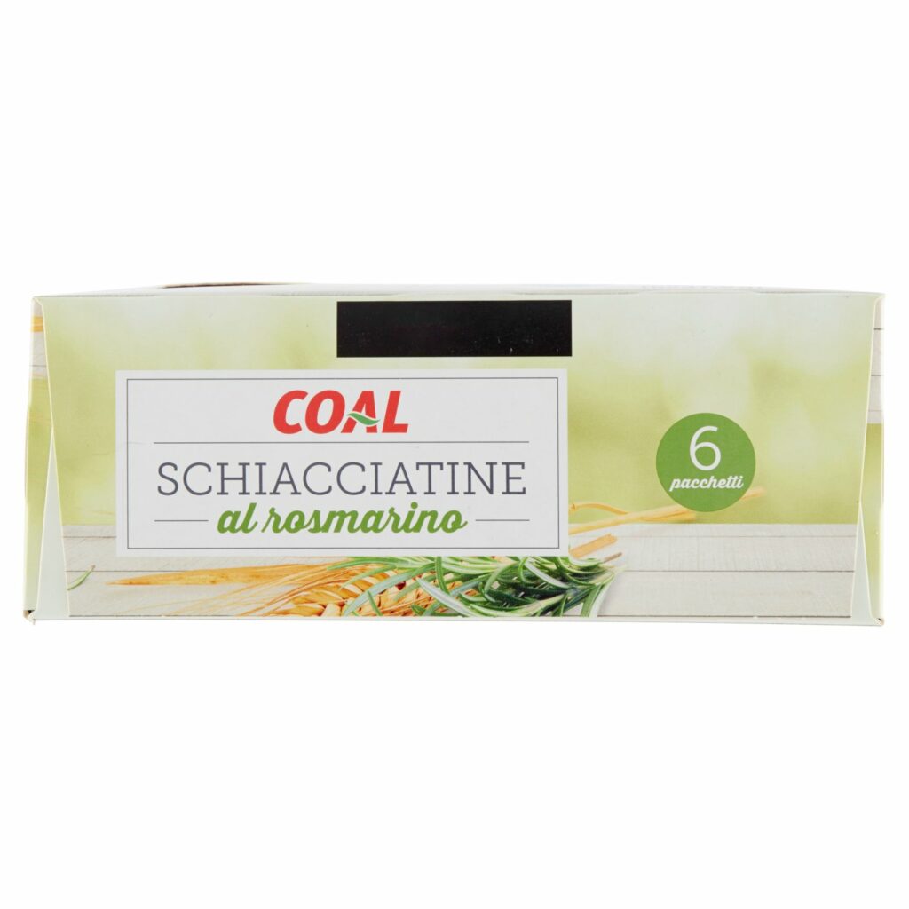 Coal Schiacciatine al rosmarino 6 x 37,5 g