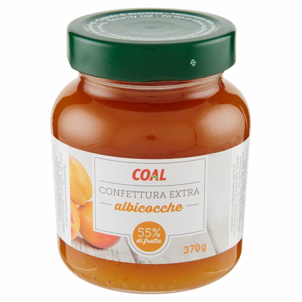 Coal Confettura Extra albicocche 370 g