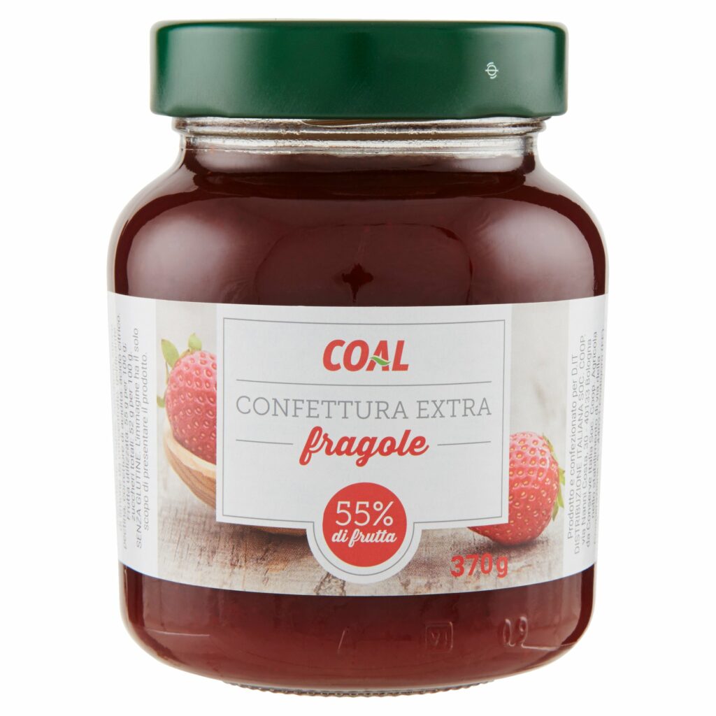 Coal Confettura Extra fragole 370 g