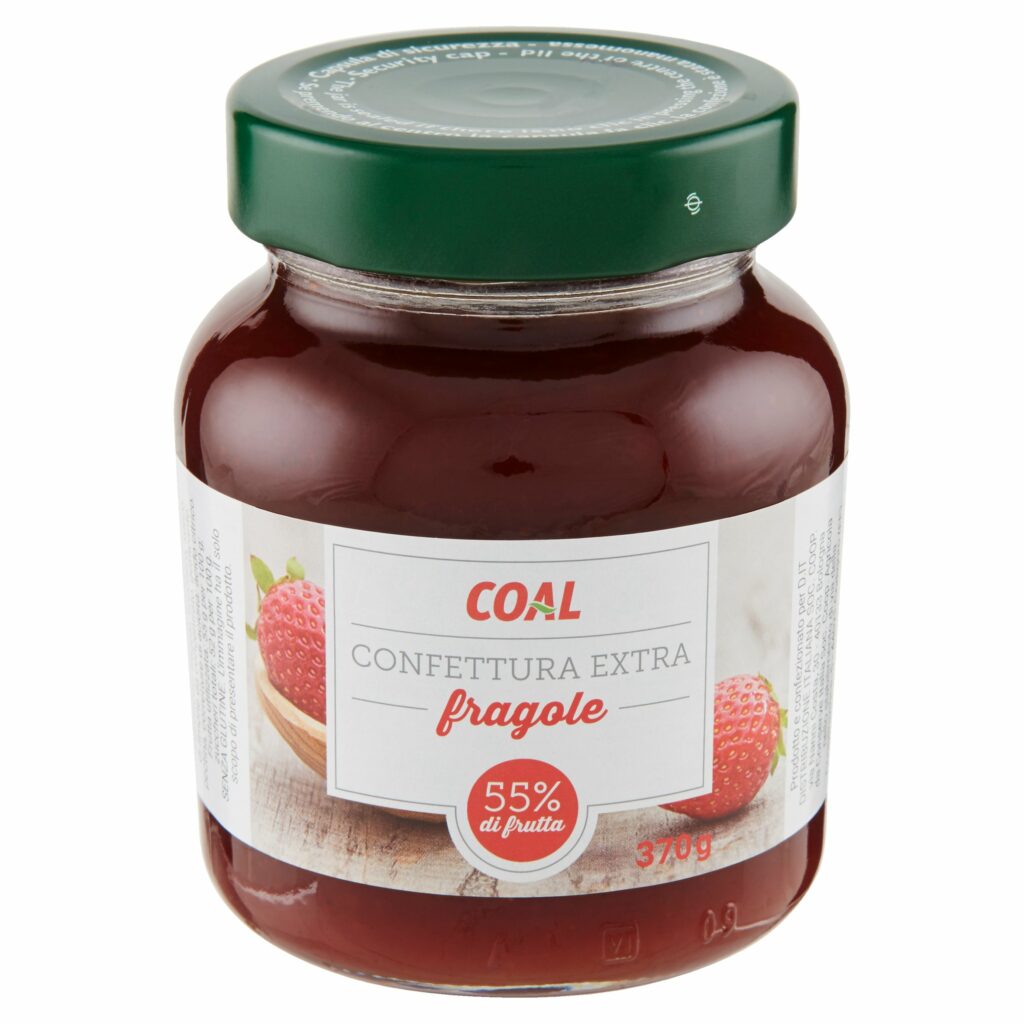 Coal Confettura Extra fragole 370 g