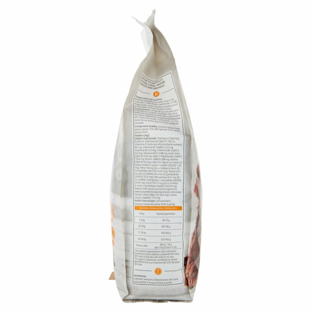 Coal Crocchette con pollo e tacchino, e Riso 4 kg