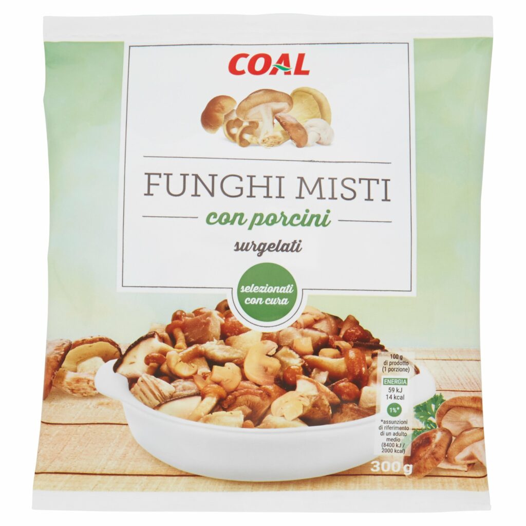 Coal Funghi Misti con porcini surgelati 300 g