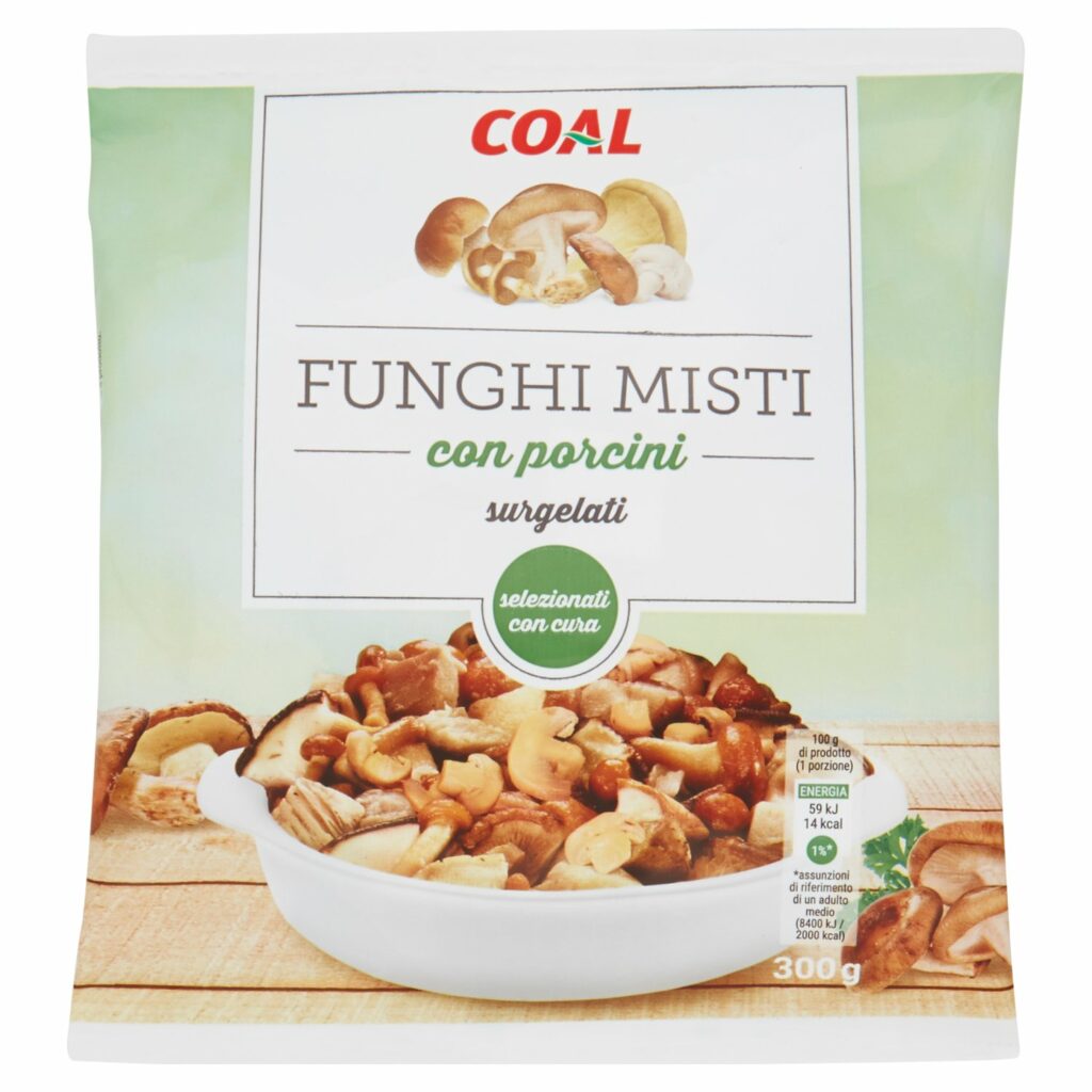 Coal Funghi Misti con porcini surgelati 300 g