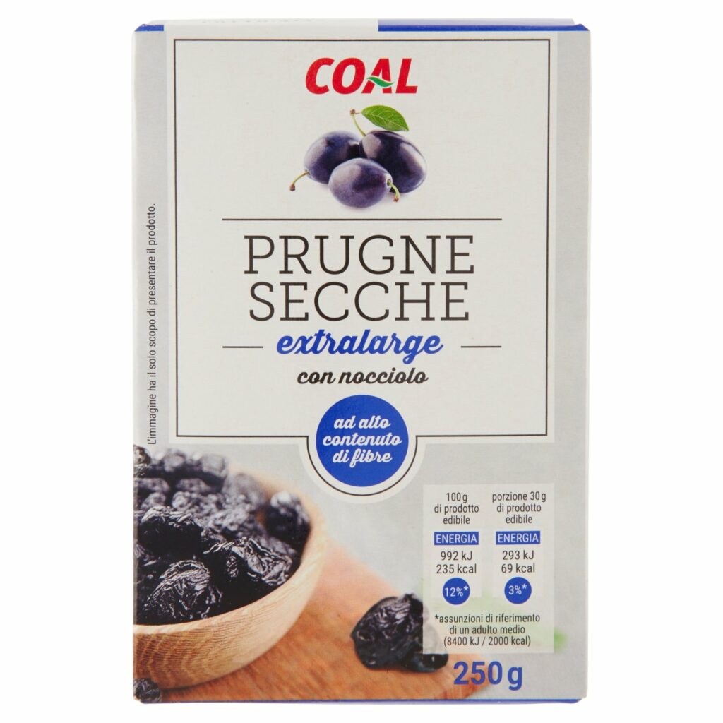 Coal Prugne Secche extralarge con nocciolo 250 g