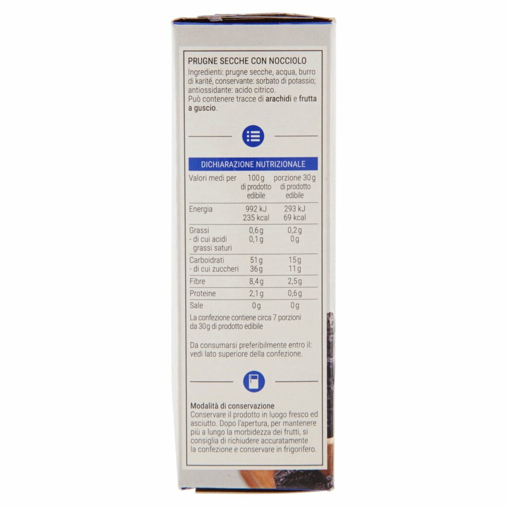 Coal Prugne Secche extralarge con nocciolo 250 g