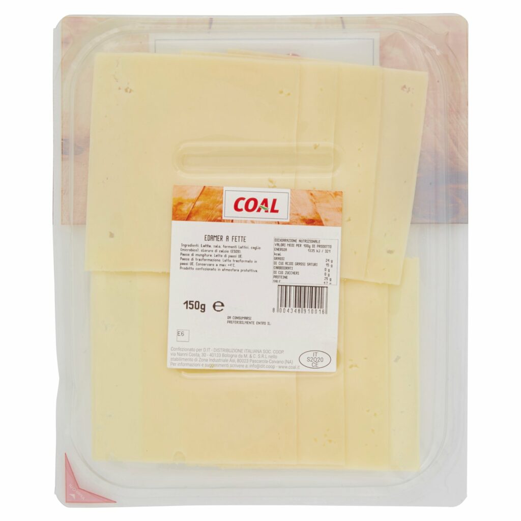Coal Edamer a Fette 150 g