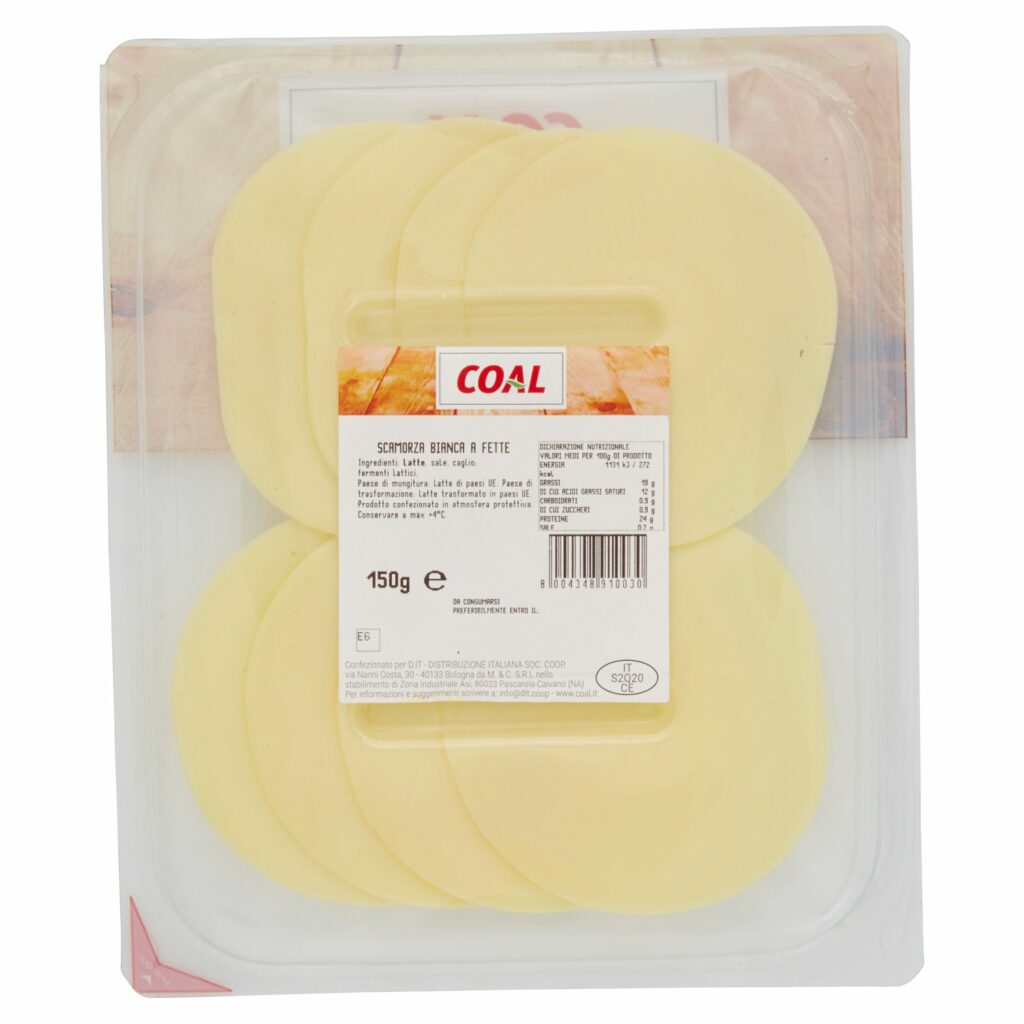 Coal Scamorza Bianca a Fette 150 g