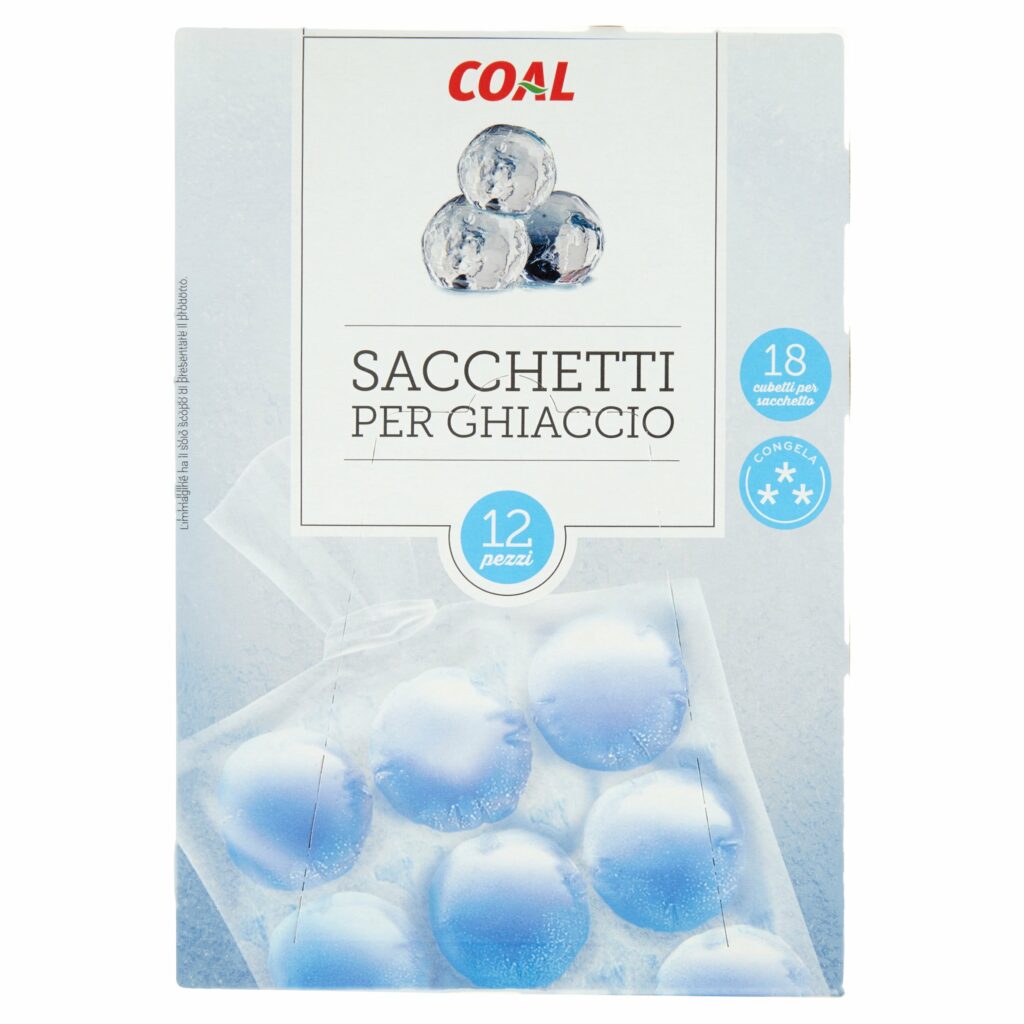 Coal Sacchetti per Ghiaccio 12 pz