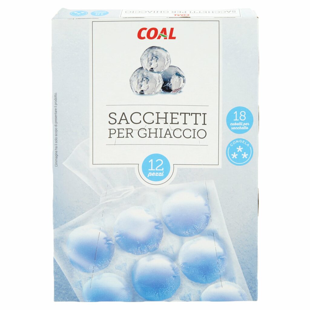 Coal Sacchetti per Ghiaccio 12 pz