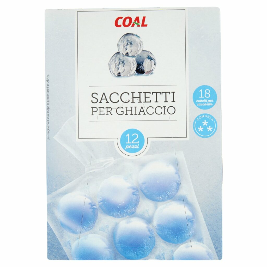 Coal Sacchetti per Ghiaccio 12 pz