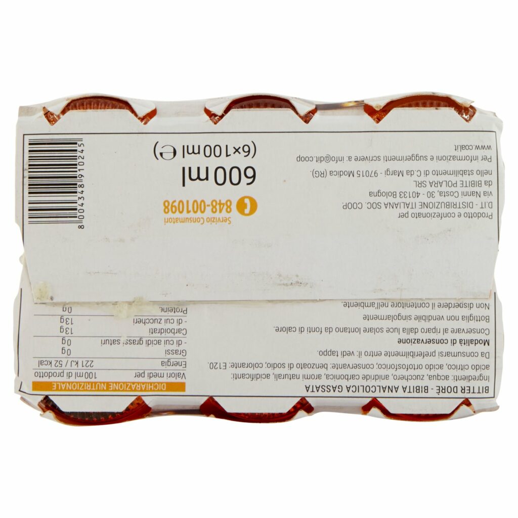 Coal Bitter Dorè 6 x 100 ml