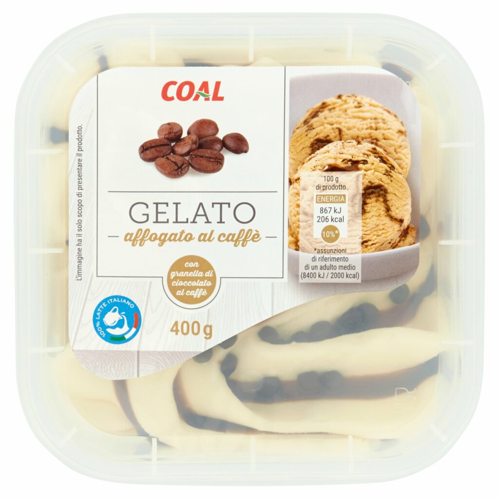 Coal Gelato affogato al caffè 400 g