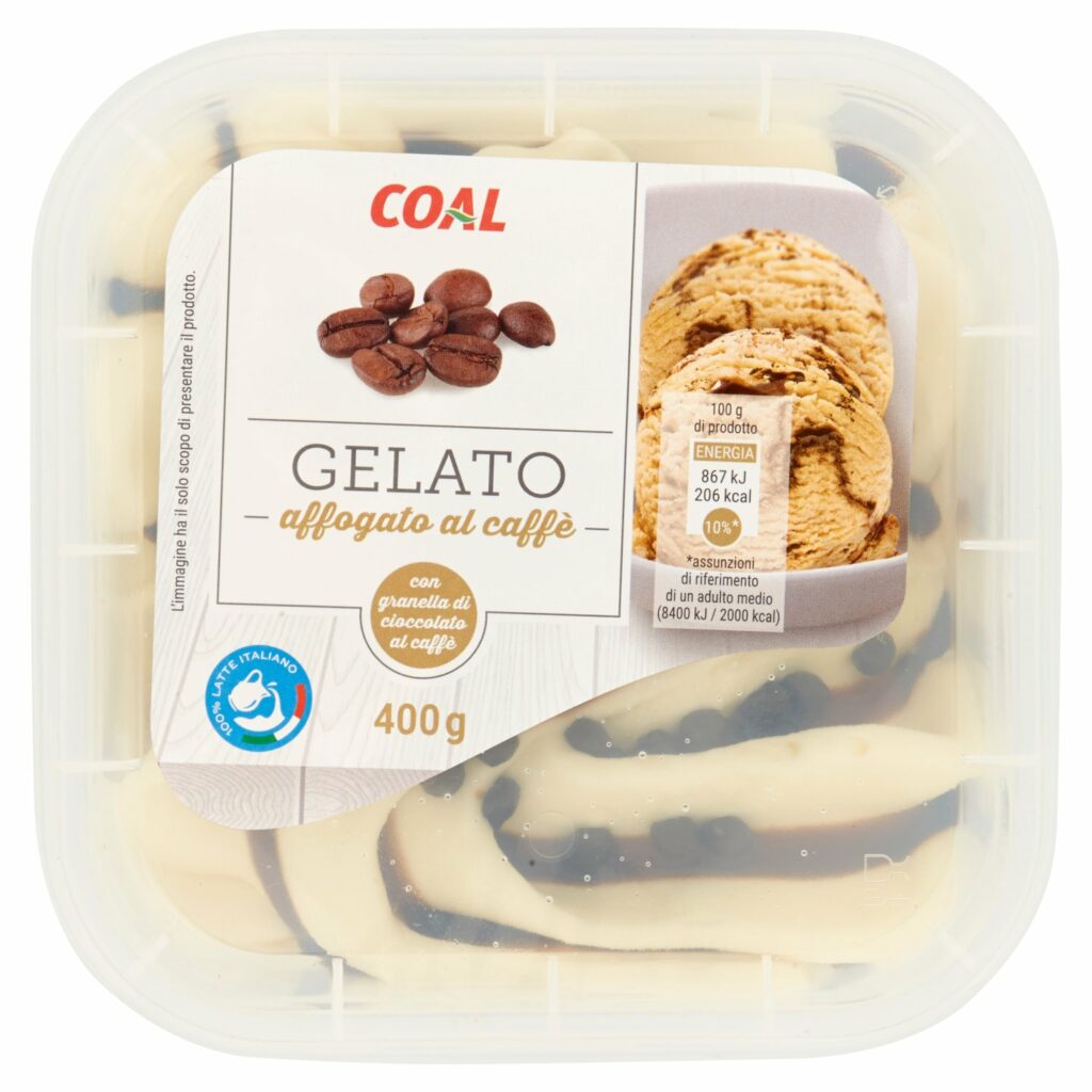 Coal Gelato affogato al caffè 400 g