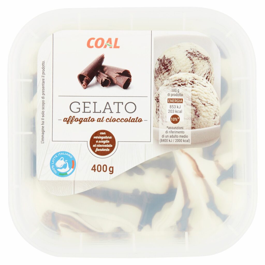 Coal Gelato affogato al cioccolato 400 g