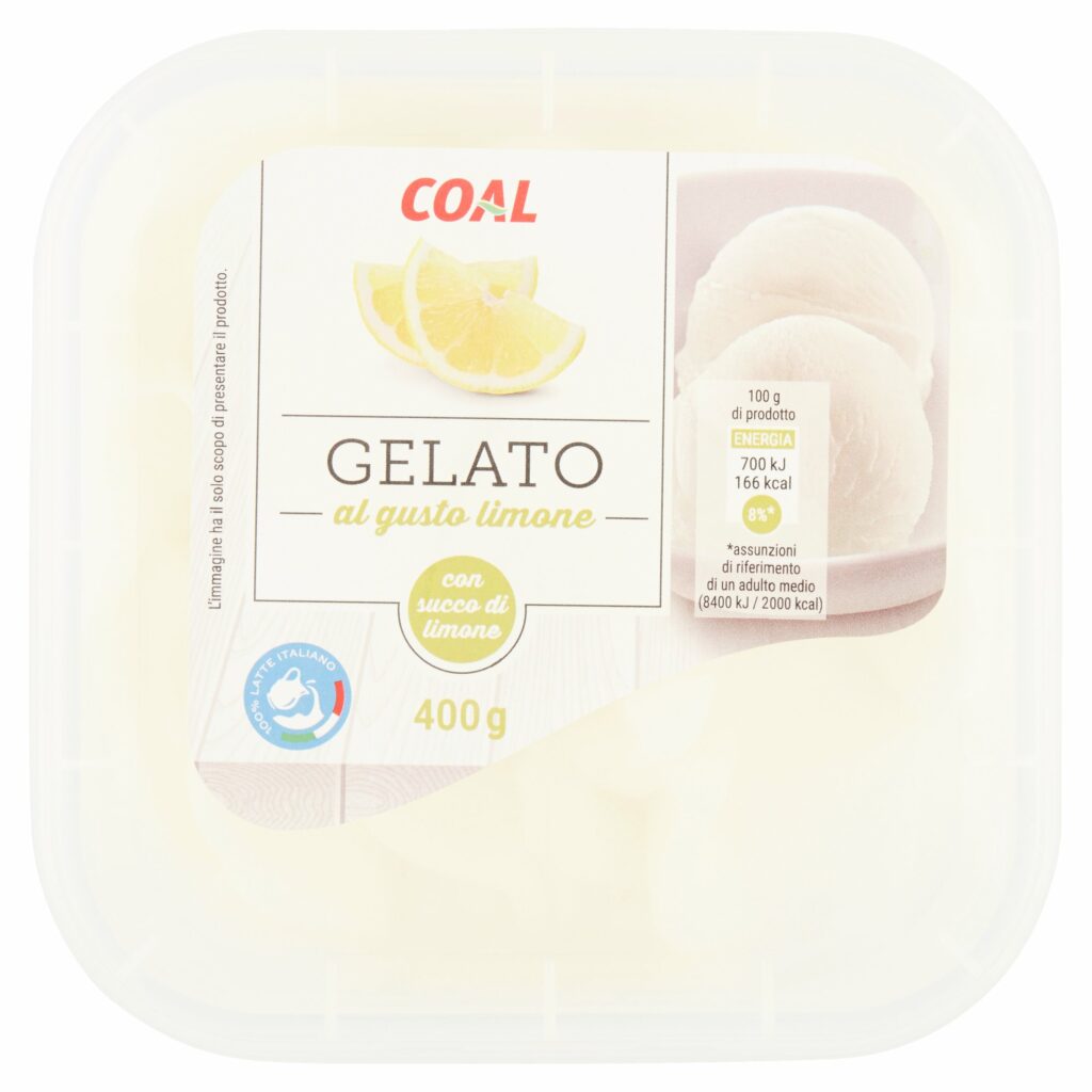 Coal Gelato al gusto limone 400 g