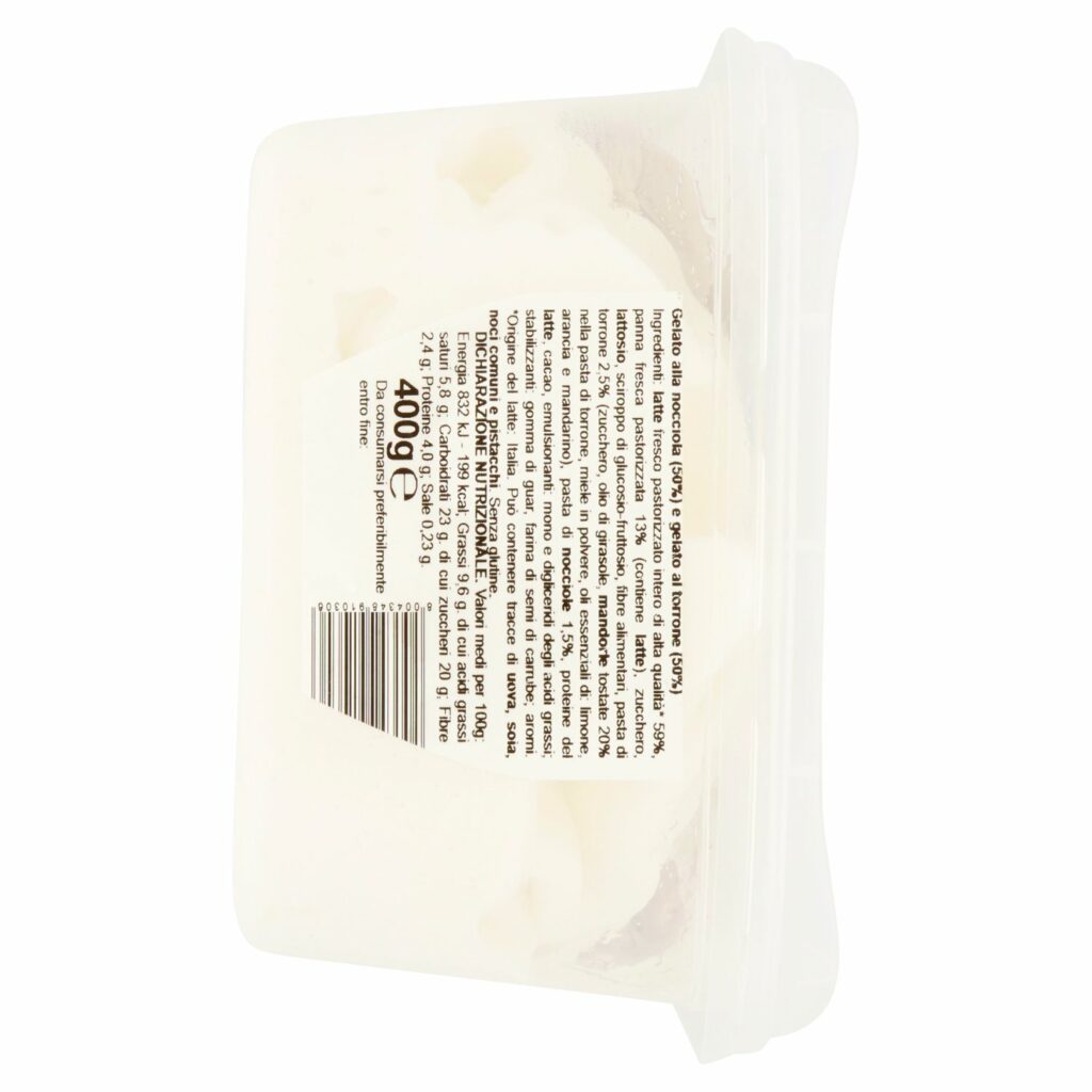 Coal Gelato nocciola e torrone 400 g