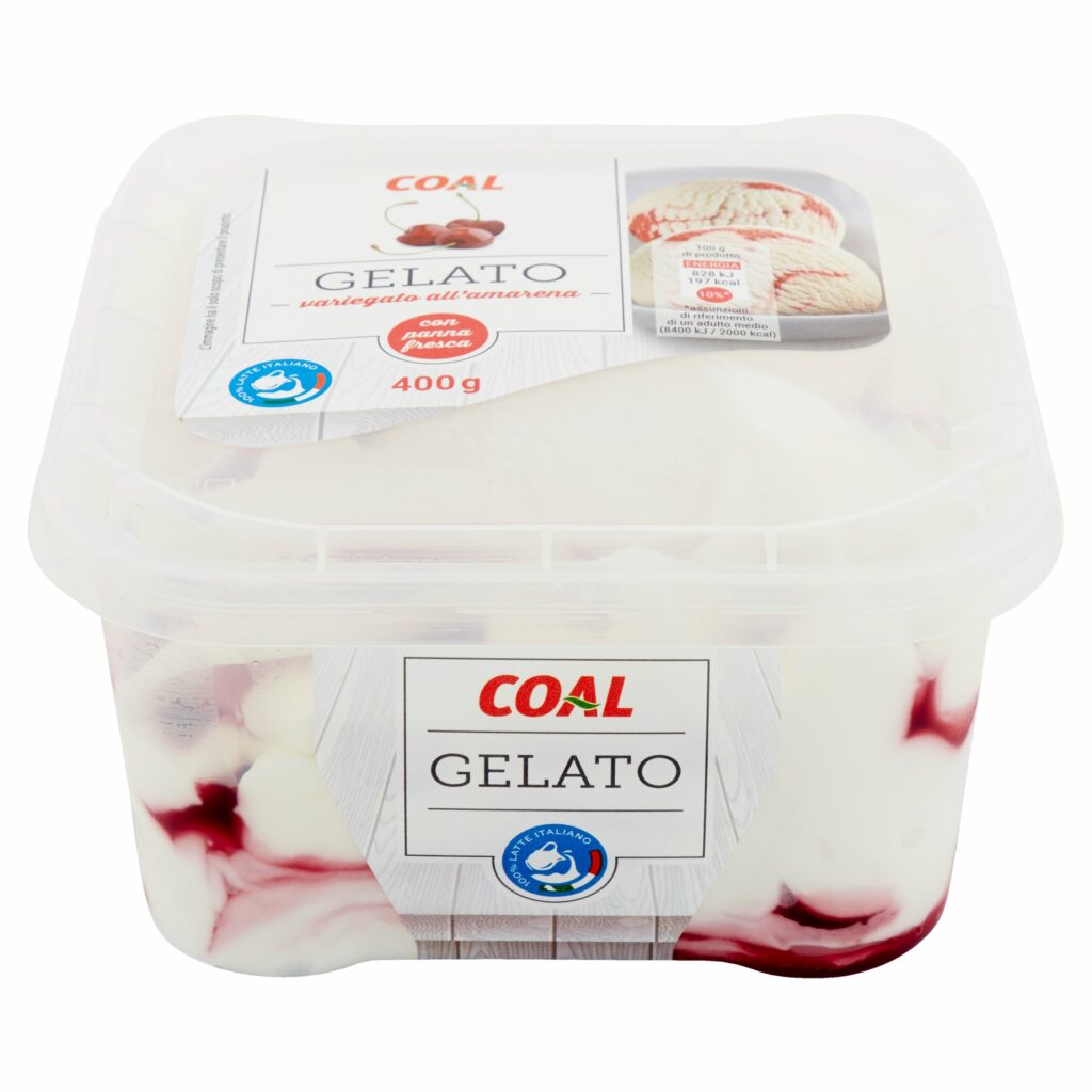Coal Gelato variegato all'amarena 400 g