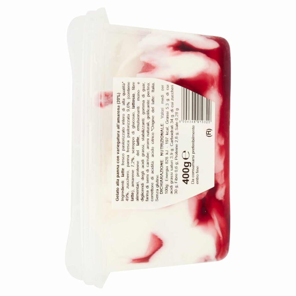 Coal Gelato variegato all'amarena 400 g