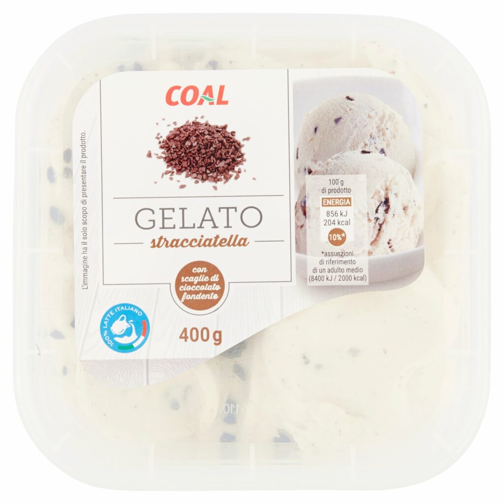 Coal Gelato stracciatella 400 g