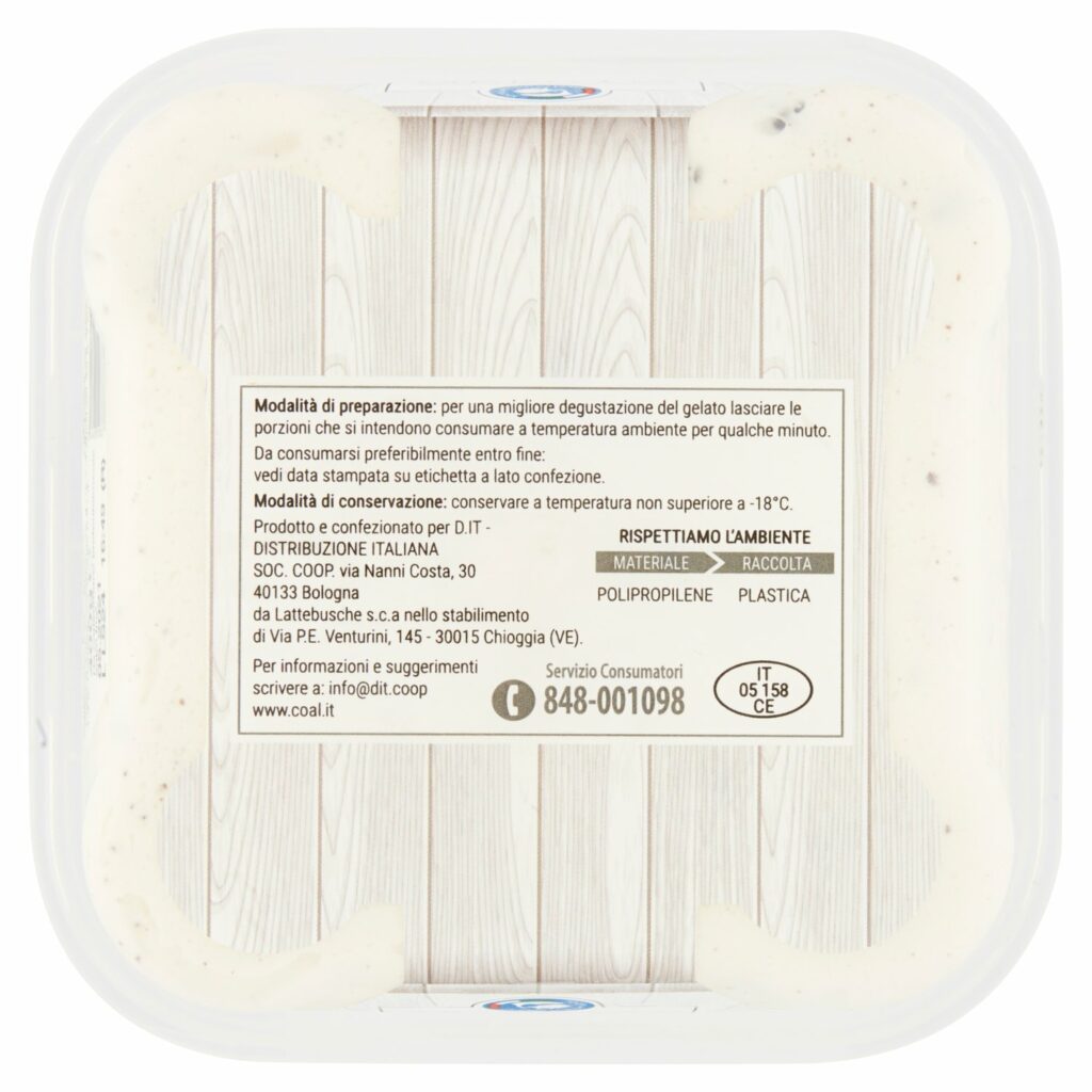 Coal Gelato stracciatella 400 g