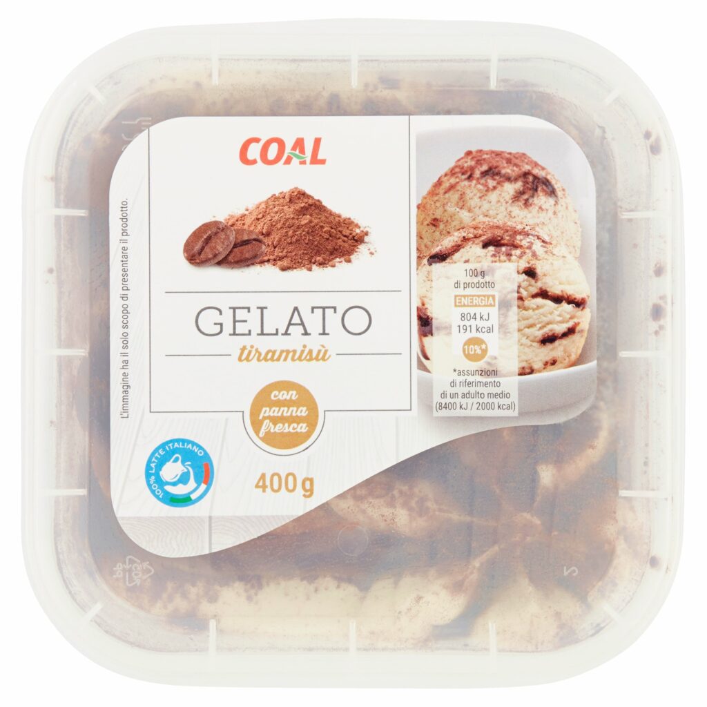 Coal Gelato tiramisù 400 g