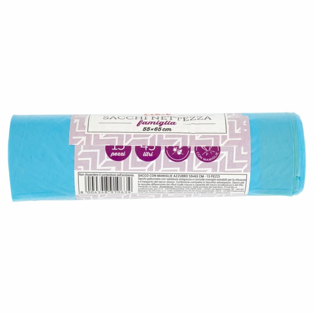 Coal Sacchi Nettezza famiglia 55 x 65 cm 15 pz