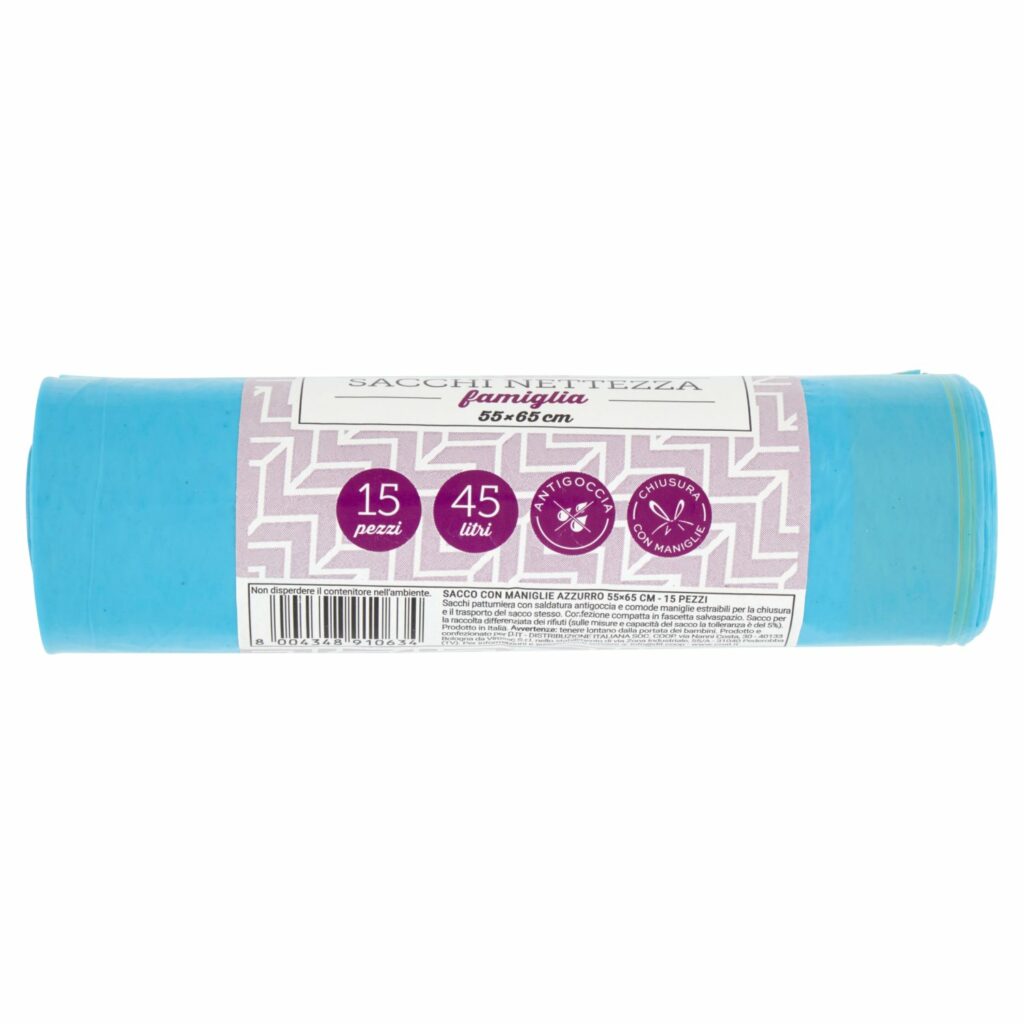 Coal Sacchi Nettezza famiglia 55 x 65 cm 15 pz