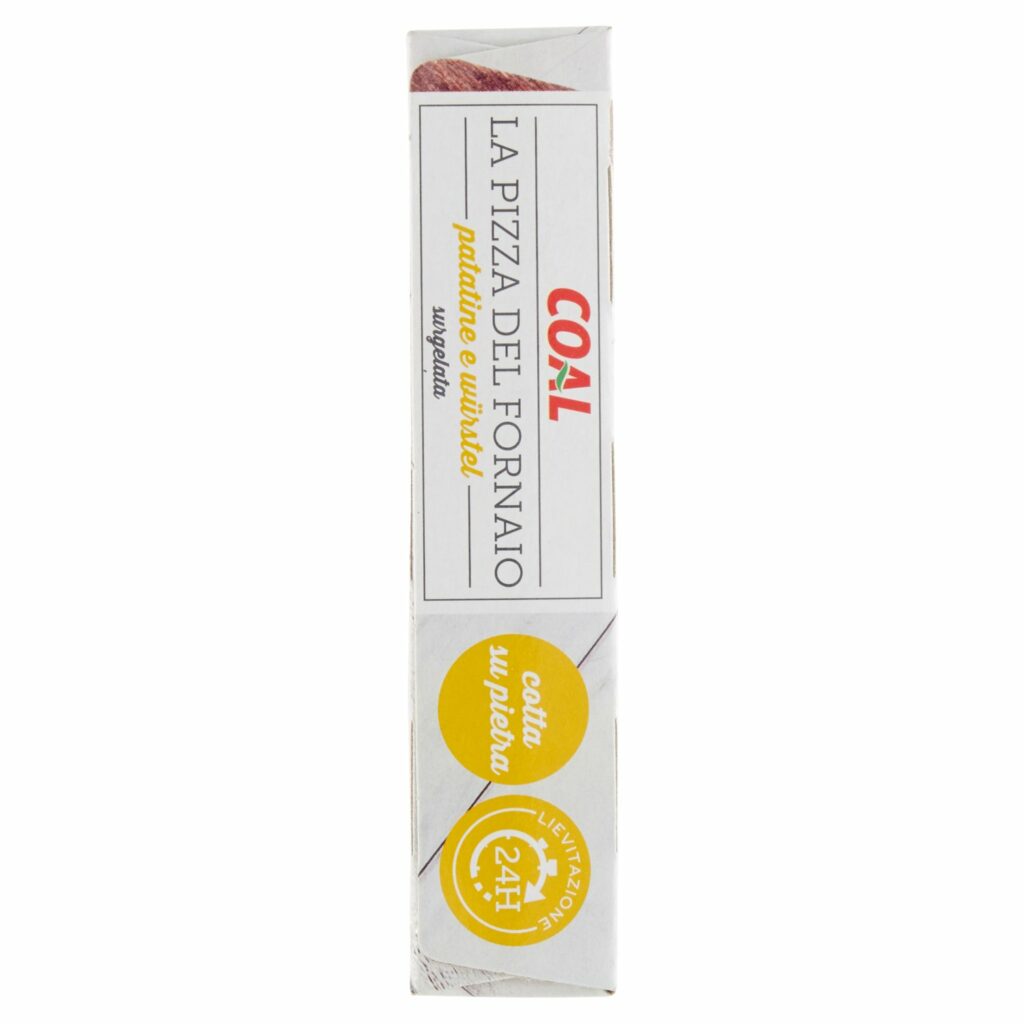 Coal la Pizza del Fornaio patatine e würstel surgelata 240 g