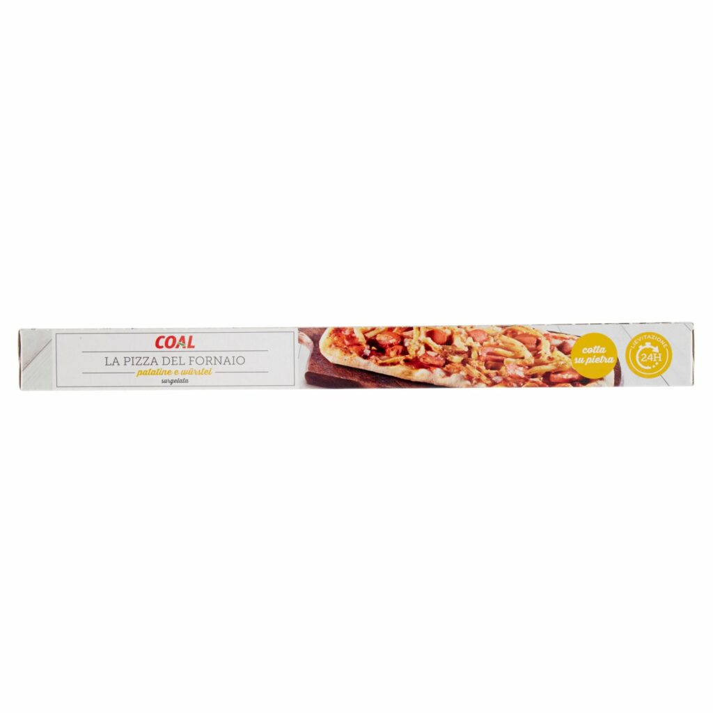 Coal la Pizza del Fornaio patatine e würstel surgelata 240 g