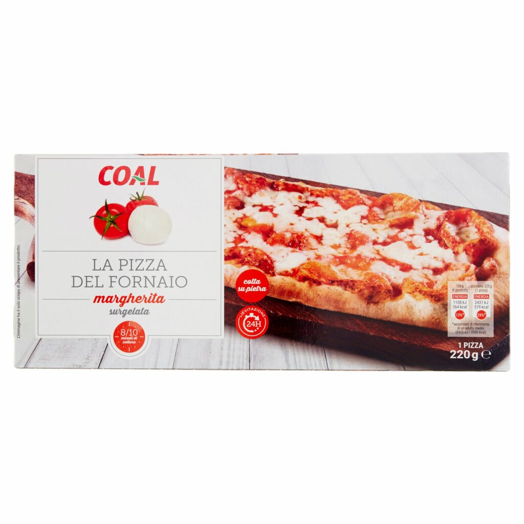 Coal la Pizza del Fornaio margherita surgelata 220 g