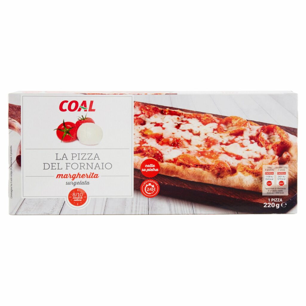 Coal la Pizza del Fornaio margherita surgelata 220 g