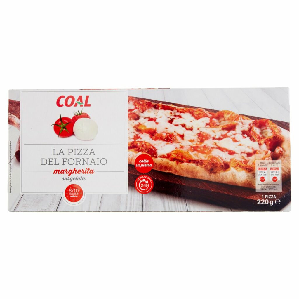 Coal la Pizza del Fornaio margherita surgelata 220 g