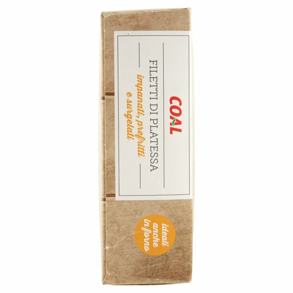 Coal Filetti di Platessa impanati, prefritti e surgelati 300 g