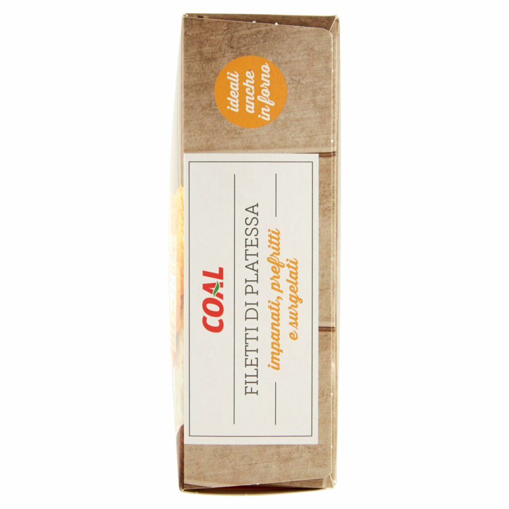 Coal Filetti di Platessa impanati, prefritti e surgelati 300 g