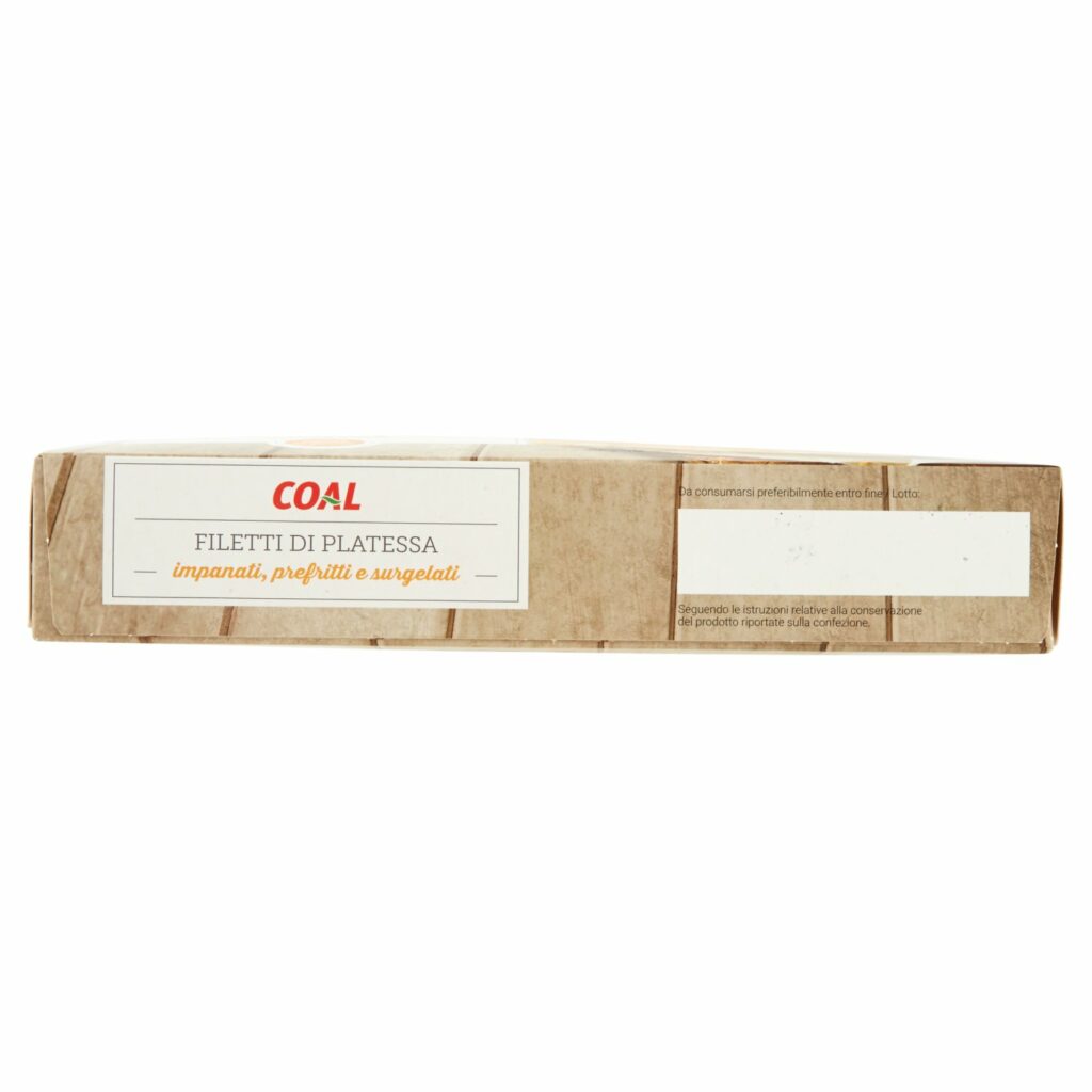 Coal Filetti di Platessa impanati, prefritti e surgelati 300 g