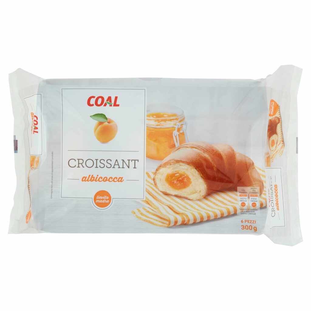 Coal Croissant albicocca 6 x 50 g