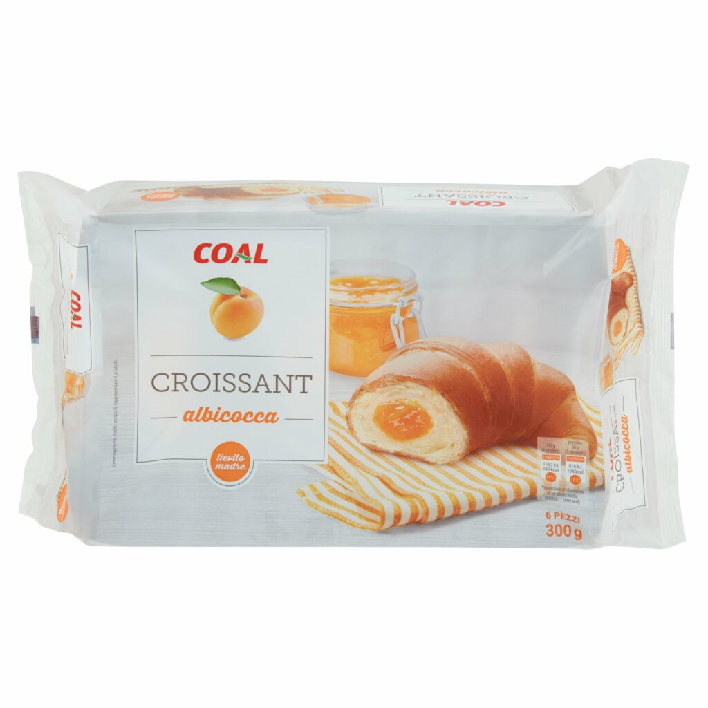 Coal Croissant albicocca 6 x 50 g