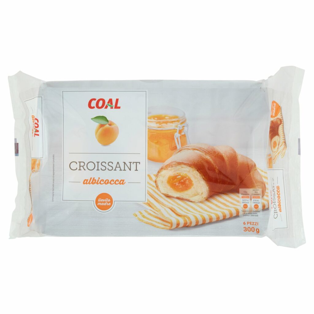 Coal Croissant albicocca 6 x 50 g