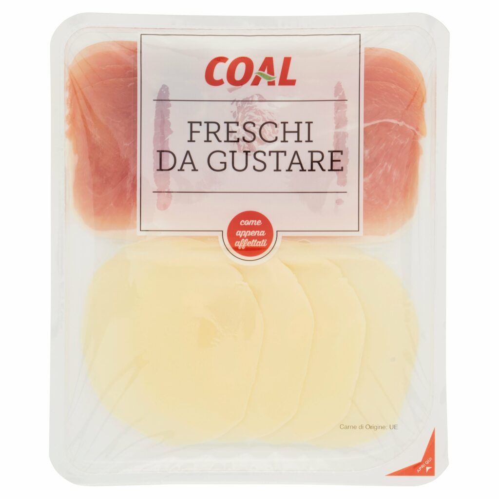 Coal Freschi da Gustare Prosciutto Crudo Stagionato e Provola affettati 100 g