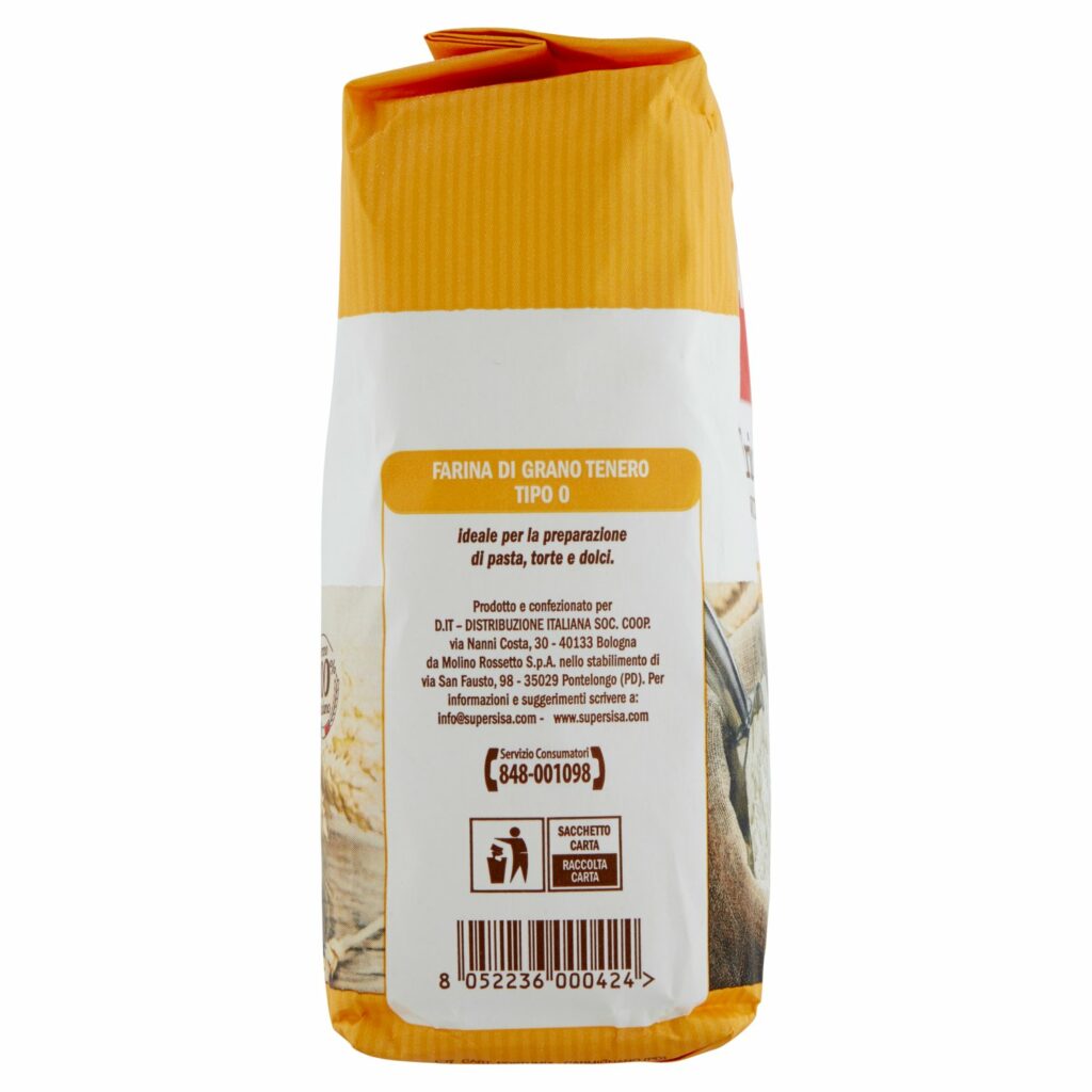 Sisa Farina di Grano Tenero Tipo 0 1 kg