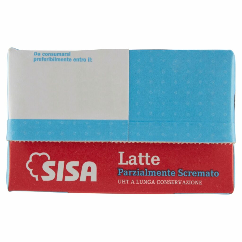 Sisa Latte UHT a Lunga Conservazione Parzialmente Scremato 1000 ml