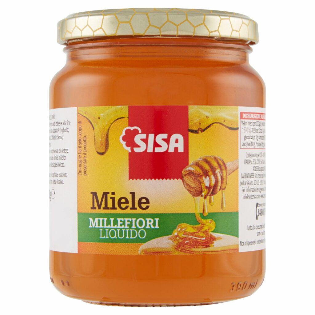 Sisa Miele Millefiori Liquido 500 g