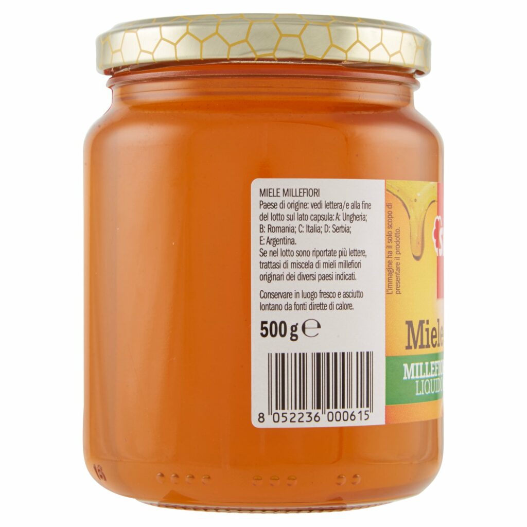 Sisa Miele Millefiori Liquido 500 g