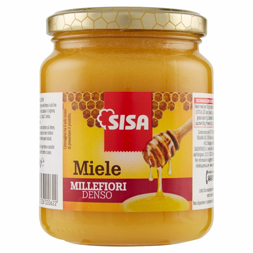 Sisa Miele Millefiori Denso	500 g