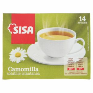 Sisa Camomilla solubile istantanea 14 x 6 g
