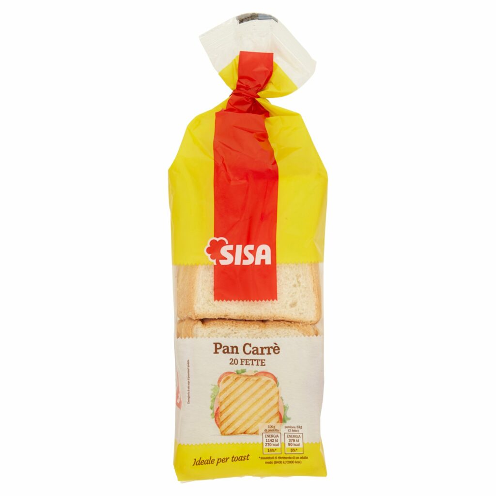 Sisa Pan Carrè 20 Fette 330 g