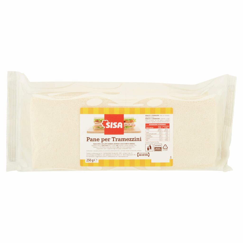 Sisa Pane per Tramezzini 250 g