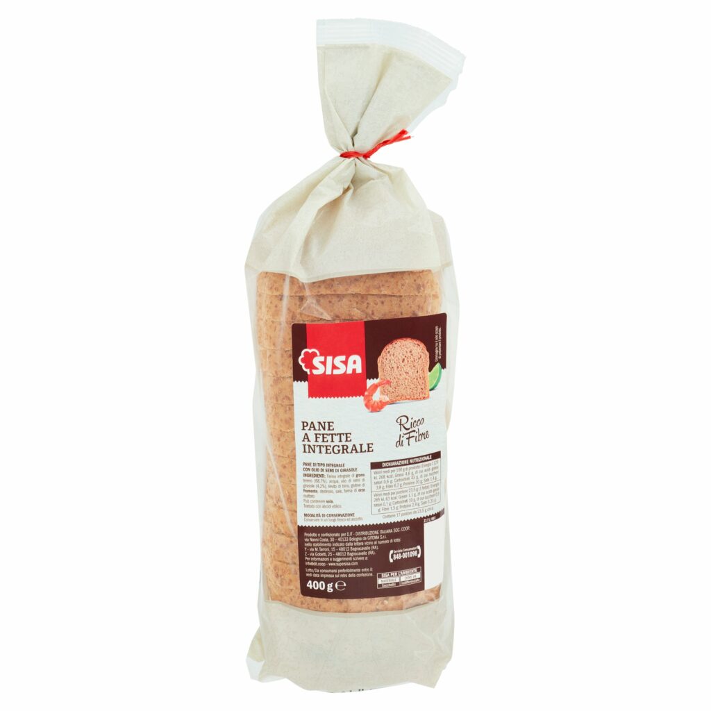 Sisa Pane a Fette Integrale 400 g