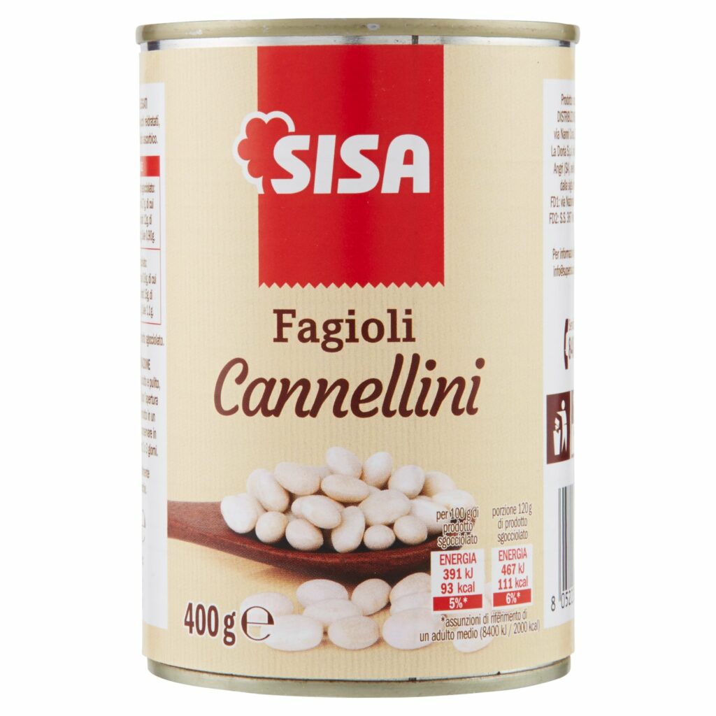 Sisa Fagioli Cannellini 400 g