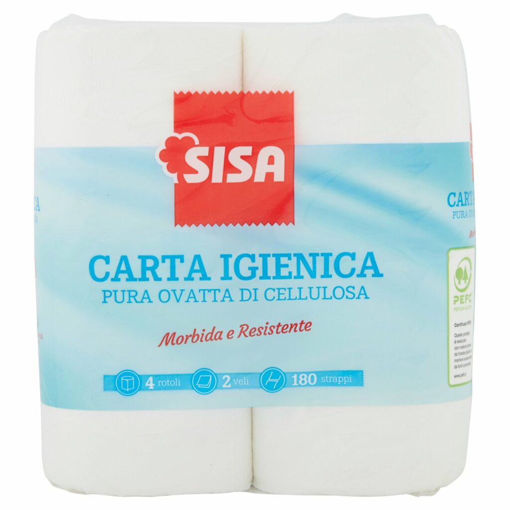 Sisa Carta Igienica 4 pz
